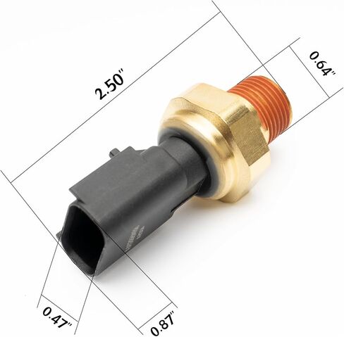 68145662AA Oil Pressure Sensor Sender Switch Compatible with Chrysler 200 2.4L 3.6L.Dodge Dart 1.4L 2.0L 2.4L.Fiat 2016 500X 1.4L 2.4L.Jeep Cherokee 2.4L 3.2L,Renegade 1.4L 2.4L.Ram Promaster City. in Saudi Arabia