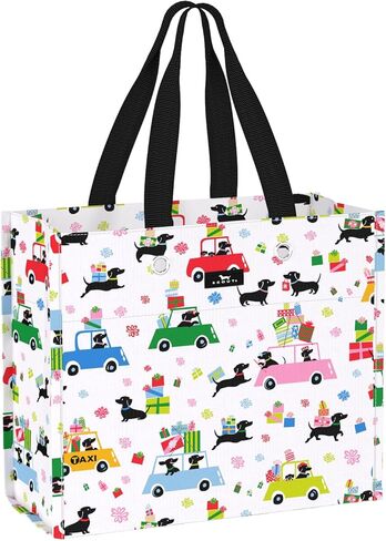 SCOUT Large Package Gift Bag, Large Reusable Gift Bag Measuring 13.5" x 12" x 6" in Kuwait
