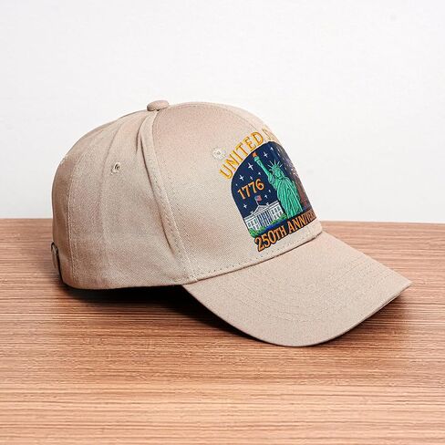 July 4th Hat - Unisex American Flag Trucker Cap - Independence Day Patriotic Theme Hat - 250th Anniversary Golf Cap in Saudi Arabia