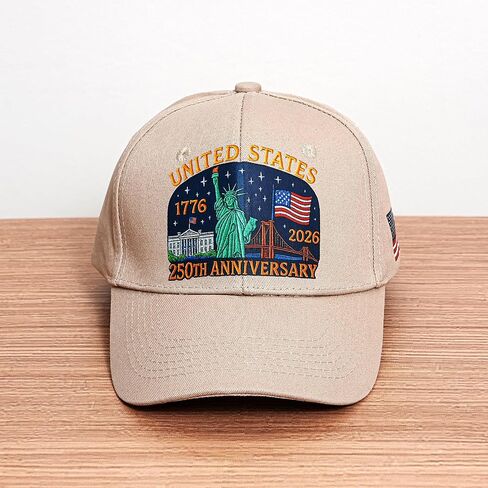July 4th Hat - Unisex American Flag Trucker Cap - Independence Day Patriotic Theme Hat - 250th Anniversary Golf Cap in Saudi Arabia