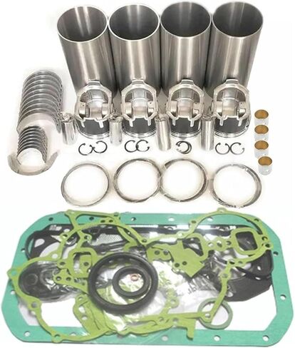 1Set 4LC1NAB 4LC1NABDA Overhaul Rebuild Kit For 4LC1NAB 4LC1NABDA Engine Fit 730 Hydramac Skid Steer Liner&Piston Kit in Saudi Arabia