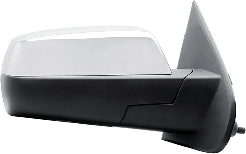 Passenger Right Side Door Mirror Power and Heated Glass with Turn Signal Arrow with Menory and Chrome Back Cover Power Folding for 2014-2019 Chevrolet Silverado GMC Sierra 1500 2500 3500 in Saudi Arabia