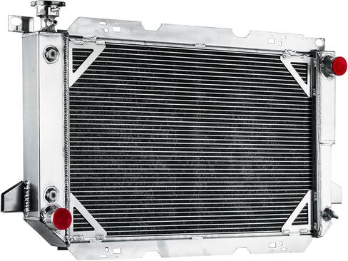 3 Core Radiator Compatible for 86-97 Ford F150 F250 F350 5.0l 5.8l 7.5l 303 351 460 V8 Engine, 3 Row All Aluminum Radiators Cooler 1986 1991 1992 1993 1995 1996 95 (3 Row) in Saudi Arabia