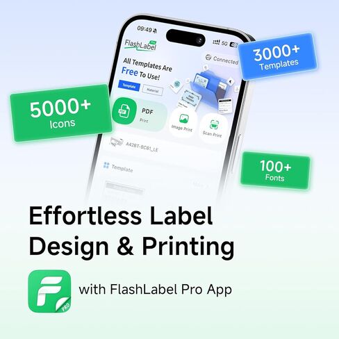 طابعة ملصقات حرارية بلوتوث مع حامل، طابعة ملصقات شحن لاسلكية 4 × 6 للشركات الصغيرة، تدعم iPhone وAndroid Windows وMac، تستخدم على نطاق واسع لـ USPS Amazon Ebay Etsy Shopify in Kuwait