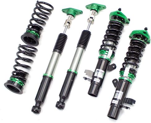 Rev9 R9-HS2-076_1 Hyper-Street II Coilover Suspension Lowering Kit, Mono-Tube Shock w/ 32 Click Rebound Setting, Full Length Adjustable, compatible with Ford Focus FWD (MK3) 2012-18 in Saudi Arabia