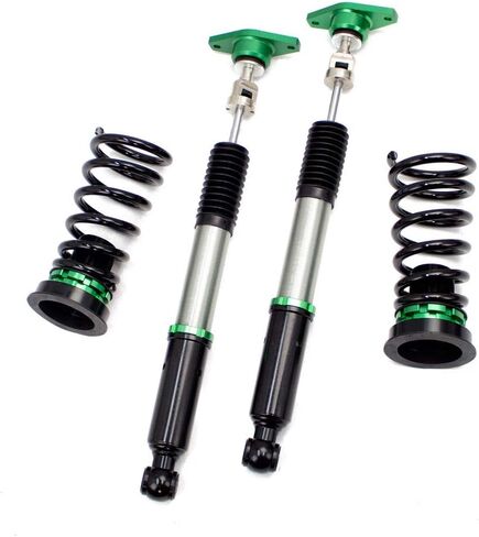 Rev9 R9-HS2-076_1 Hyper-Street II Coilover Suspension Lowering Kit, Mono-Tube Shock w/ 32 Click Rebound Setting, Full Length Adjustable, compatible with Ford Focus FWD (MK3) 2012-18 in Saudi Arabia