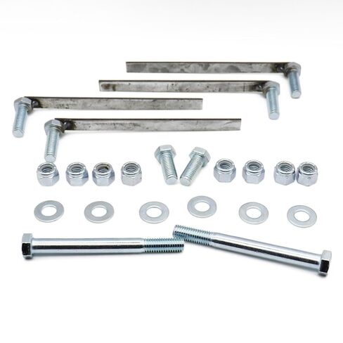 لـ Fisher Minute Mount 2 Snow Plough - 7182-1 Mount Bolt Kit لـ 2007-2018 Chevy Silverado / GMC Sierra 1500 - يستبدل 29359 حقيبة الترباس بمسامير المقبض in Kuwait