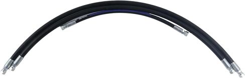 طقم خرطوم محراث الثلج 3 قطع من JEENDA مقاس 1/4x18 بوصة 3/8x38 بوصة 3/8x42 بوصة متوافق مع الخراطيم الهيدروليكية الغربية بروديجي in Kuwait