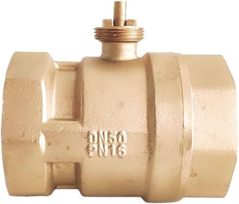 DN50 Electric Ball Valve Two-Way Brass Ball Valve Body Female Thread in Saudi Arabia