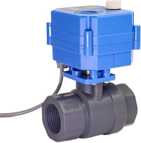 2 Way 2Nm Electric Ball Valve DN15 UPVC with Manual 24V 220V Motorized Drainage Valve(DC24V_LH-W622) in Saudi Arabia