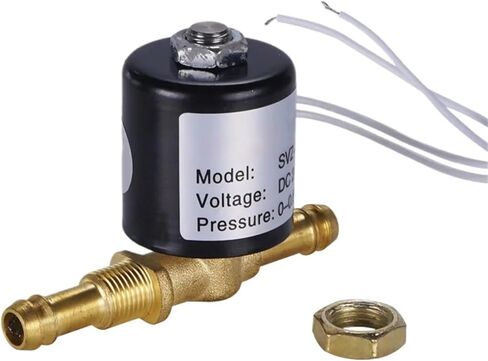SVZ-2.2 AC DC 24V 36V 220V 2 Position 2 Way Argon Arc Welding Machine Solenoid Valve Lock Nut(B Type,AC 36V) in Saudi Arabia