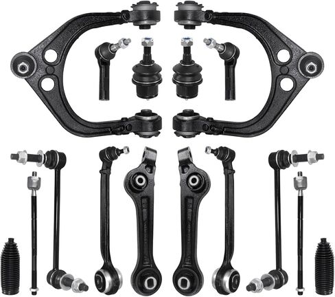 Front Control Arm Lower Ball Joint Sway Bar Tie Rod End Assembly Compatible with 2011-2014 Chrysler 300 RWD Dodge Charger & Challenger 15-19 Charger Challenger（V8)-16pcs Suspension Kit in Saudi Arabia