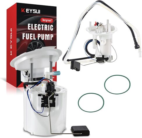 Electric Fuel Pump Module Assembly Compatible with Mercedes-Benz C300 C350 E350 E550 GLK350 2008 2009 2010 2011 2012,3.0L 3.5L 5.5L,Gas,Rear Left Fuel Filter Without Sensor, Replace#2044700794 in Saudi Arabia
