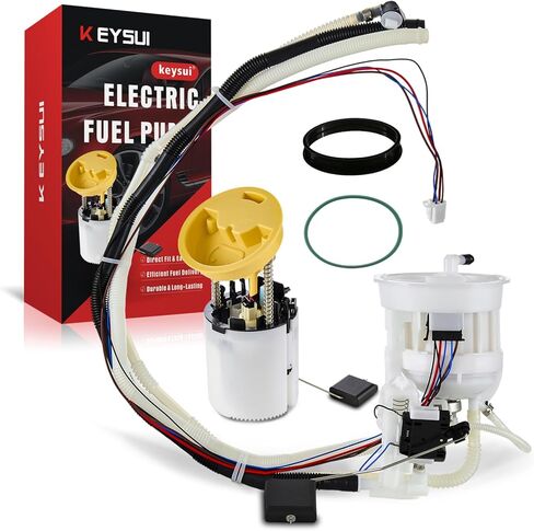 Electric Fuel Pump Module Assembly Compatible with Mercedes-Benz C300 C350 E350 E550 GLK350 2008 2009 2010 2011 2012,3.0L 3.5L 5.5L,Gas,Rear Left Fuel Filter Without Sensor, Replace#2044700794 in Saudi Arabia
