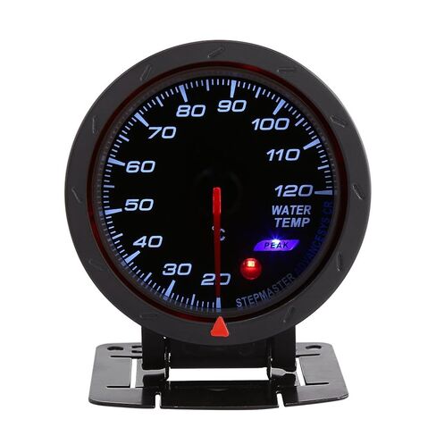 Universal Digital Blue LED Water Temp Temperature Gauge 20 120℃ Range Meter for Auto Racing Car Stainless Steel 12V DC 8x7x6cm in Saudi Arabia