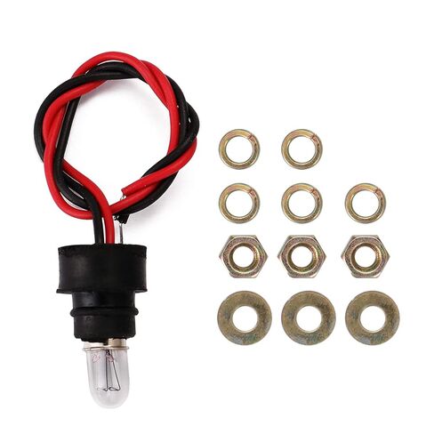 52MM 3 in 1 Gauge KIT Steel Construction Volt Meter Water Temp Gauge Oil Pressure Gauge Universal FIT for Most Cars and Motors Black White 7.5 INCH in Saudi Arabia