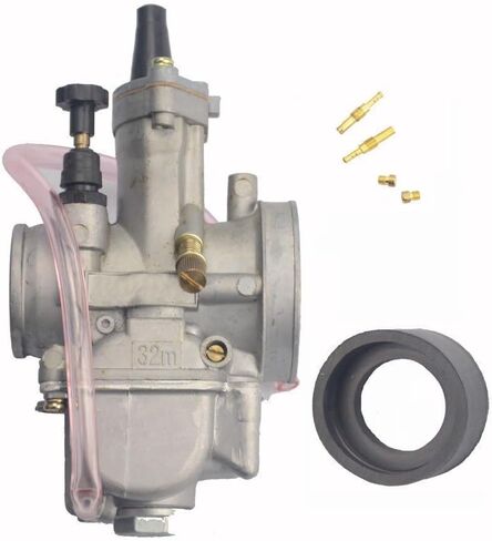 GOOFIT 34mm Carburetor with Power Jet Replacement for 125CC-250CC Motorcycle Engine Carb Dirt Bike ATV Power Race Scooter in Saudi Arabia