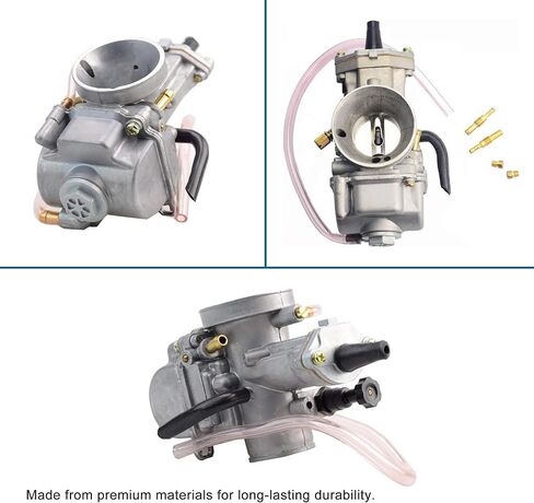 GOOFIT 34mm Carburetor with Power Jet Replacement for 125CC-250CC Motorcycle Engine Carb Dirt Bike ATV Power Race Scooter in Saudi Arabia