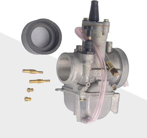 GOOFIT 34mm Carburetor with Power Jet Replacement for 125CC-250CC Motorcycle Engine Carb Dirt Bike ATV Power Race Scooter in Saudi Arabia
