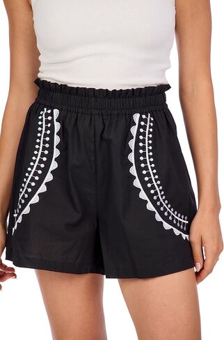 Mud Pie Women's Humphrey Short Black in Saudi Arabia