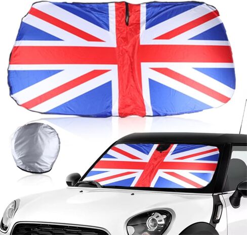Car Windshield Sun Shade for Mini Cooper Blocks 99% Heat Summer Essentials for Mini Cooper 2004-2026 Accessories in Saudi Arabia
