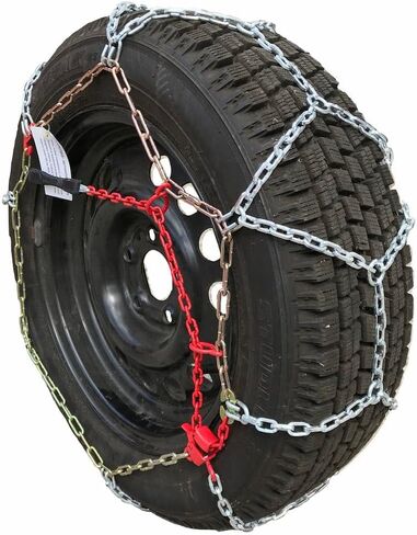 TireChain.com 305/45R22, 305/45 22 TUV Diamond مجموعة سلاسل إطارات مكونة من قطعتين in Kuwait