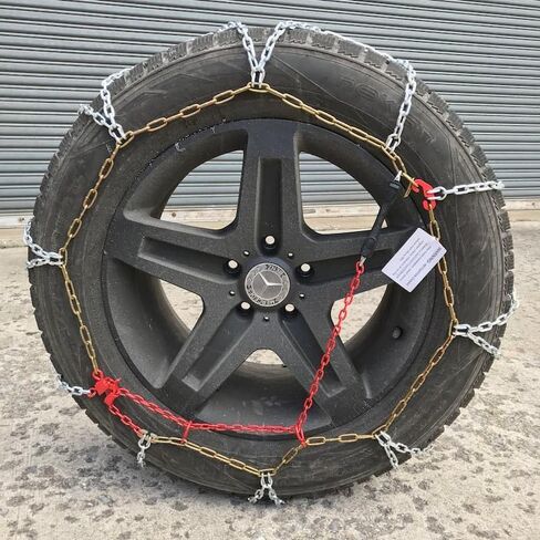 TireChain.com 305/45R22, 305/45 22 TUV Diamond مجموعة سلاسل إطارات مكونة من قطعتين in Kuwait