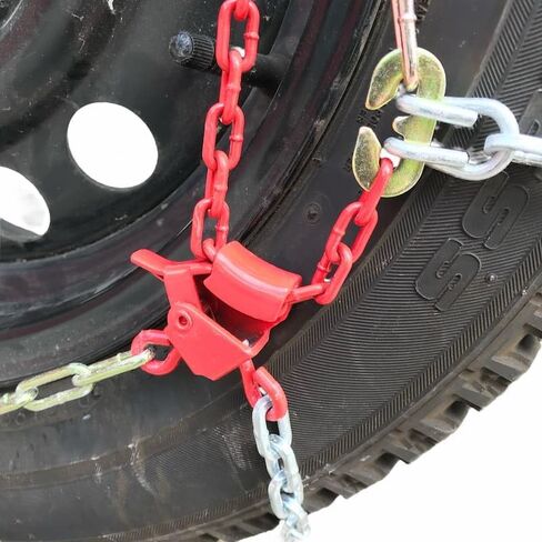 TireChain.com 305/45R22, 305/45 22 TUV Diamond مجموعة سلاسل إطارات مكونة من قطعتين in Kuwait