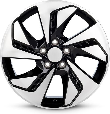 for 2015-2016 Honda CR-V 18 Inch Black Machine Face (Diamond Cut) Black Rim - OE Direct Replacement - Road Ready Car Wheel in Saudi Arabia
