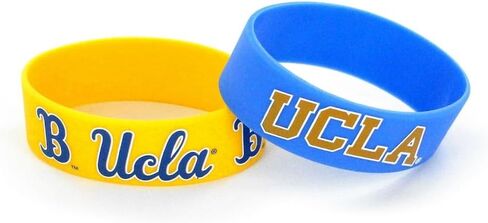 aminco NCAA unisex-adult Silicone Wide Bracelet, 2-Pack in Saudi Arabia
