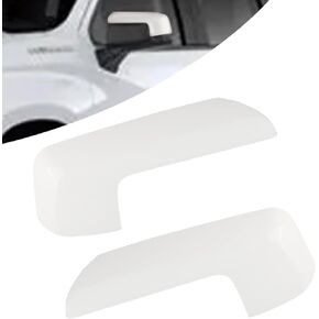 أغطية مرآة خارجية بيضاء متوافقة مع Chevy Silverado 1500/ GMC Sierra 1500 2019-2024 قطع غيار الملحقات تحل محل 84328137 يسار يمين 1 زوج in Kuwait