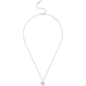 COACH Jewelry Women's Halo Heart Pendant Necklace in Kuwait