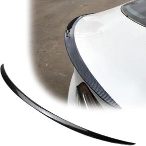 جناح سبويلر خلفي مناسب متوافق مع طراز تسلا 3 2017 2018 2019 2020 2021 2022 2023 سبويلر من ألياف الكربون اللامعة in Kuwait