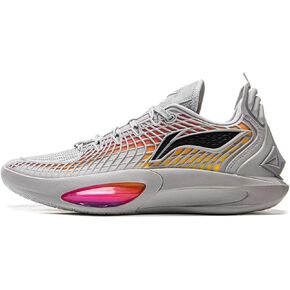 LI-NING Jimmy Butler 3 Men's Basketball Shoes Lining Anti-Slip Professional Shock Absorption Sneakers Sports Shoes Quiet Gray/Raspberry Pink US 10 in Kuwait