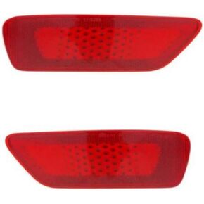 CarLights360 For Dodge Journey Rear Bumper Reflector 2011-2020 Driver Side DOT Certified For CH1184100 | 57010721AC in Kuwait