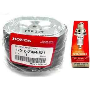 Genuine 17210-Z4M-821 Air Filter Element AFZE18 for Honda GX160 GX200 with Spark Plug 98079-55846 BPR5ES in Kuwait