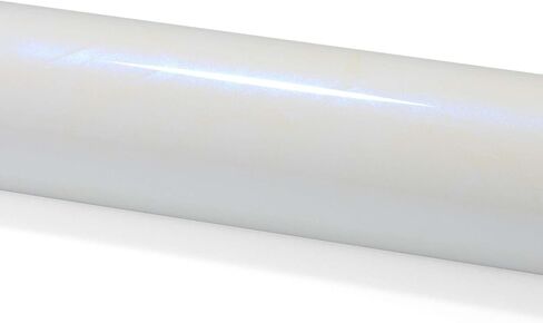 1.6FTx5FT PET Marble Pearl Gloss White Blue Vinyl Wrap Auto Car Sticker Decal Film Sheet Bubble Free Air Release Technology with Tool Set in Saudi Arabia