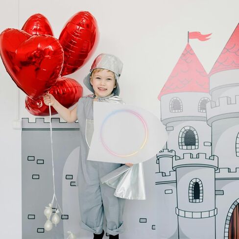 DECHOUS 15Pcs Blank Paper Shields: DIY Crafts Cardboard Shields to Decorate for Children, Knight Play, Castle Activities, Party Decoration, 16.5X 13 Inch in Saudi Arabia