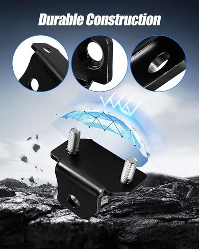 Electric Dirt Bike Foot Pegs Bracket Holder Fit for Tuttio Soleil 01, High Strength Anti-rust FootPeg Mount Clamps, 2 Pcs in Kuwait