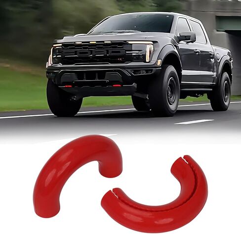 أغطية خطافات السحب متوافقة مع ملحقات Ford F-150 (2004-2025)، وملحقات Ford Bronco (2021-2024)، وملحقات القاعدة/Big Bend/Outer Banks، وملحقات Toyota Tundra (2017-2021) in Kuwait