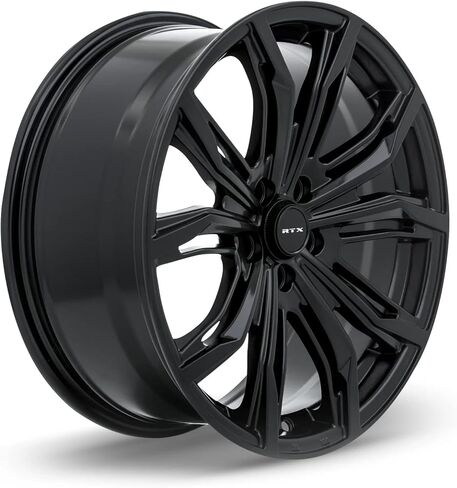 RTX® (RTX) • 081633 • الأرملة السوداء • أسود ساتان • 17x7.5 5x100 ET40 CB73.1 in Saudi Arabia