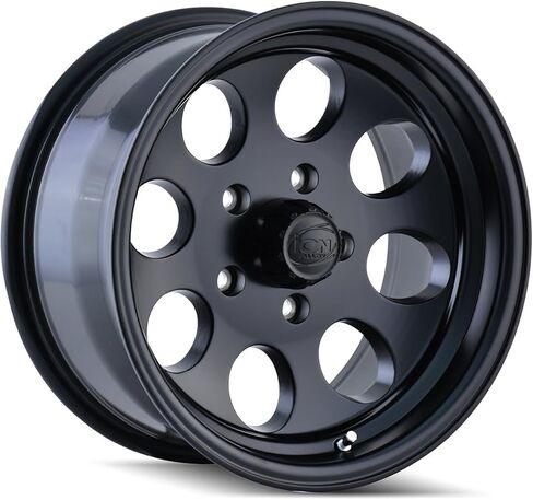 171 17x9, Bolt Pattern: 5x4.5/, Offset: 0, MATTE BLACK, set of 1 in Saudi Arabia