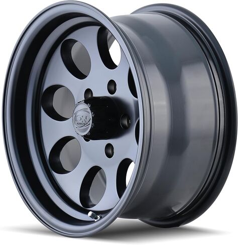 171 17x9, Bolt Pattern: 5x4.5/, Offset: 0, MATTE BLACK, set of 1 in Saudi Arabia