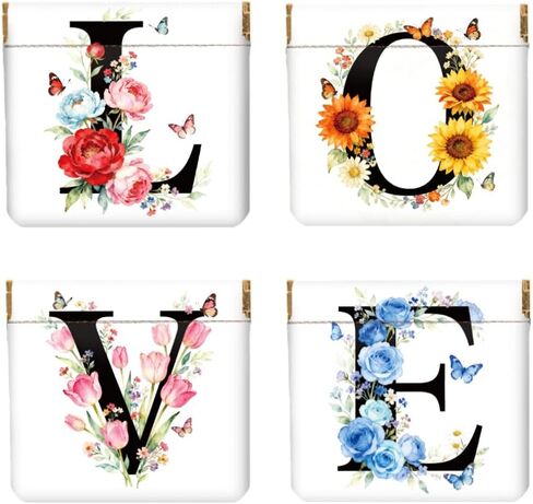 Peacoblue 4Pcs Small Leather Squeeze Coin Purse for Women-Snakeskin Pattern Waterproof & Durable Snap Closure Change Pouch Mini Money Wallet Bag for Adult Teen Girls Best Gift in Saudi Arabia