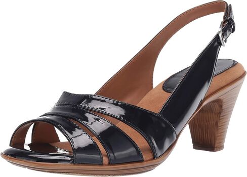 Comfortiva Women's Neima-Soft Spots, Black Patent, 5.5 M US in Saudi Arabia