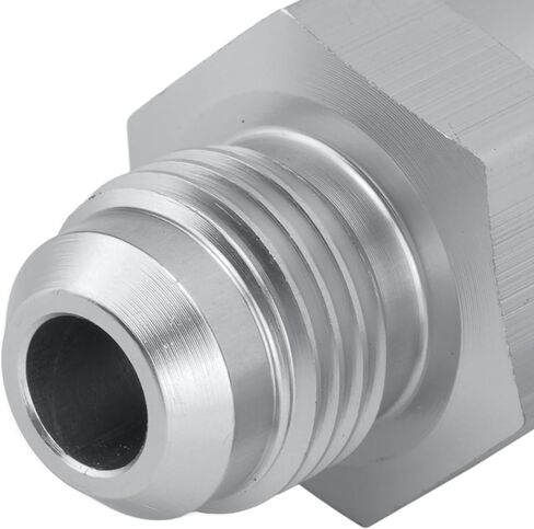 6AN Adapter Fitting Set Compatible with GM TBI Style (metric O-ring) Fuel Sending Units - 47-0001 Silver in Saudi Arabia