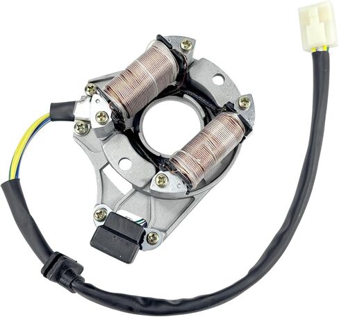 2 لفائف 4 سلك الإشعال كامل موجة الجزء الثابت مغناطيسي ل 50cc 70cc 90cc 110cc 125cc الكهربائية بدء الترابية دراجة الطرق غير الممهدة الذهاب كارت ATV 4 ويلر رباعية in Saudi Arabia
