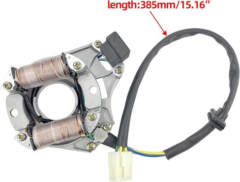 2 لفائف 4 سلك الإشعال كامل موجة الجزء الثابت مغناطيسي ل 50cc 70cc 90cc 110cc 125cc الكهربائية بدء الترابية دراجة الطرق غير الممهدة الذهاب كارت ATV 4 ويلر رباعية in Saudi Arabia