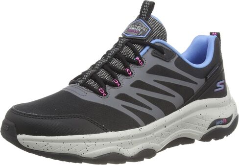 Skechers Women's Summits Fun Flare Sneaker, Taupe/Pink=TPPK, 10.5 Wide in Saudi Arabia