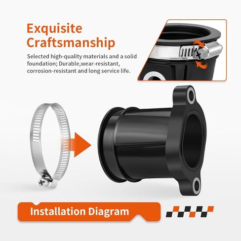 Throttle Body Intake Manifold For Polaris RZR 570 2012-2016 Ranger 570 2014 Sportsman ACE 570 2015 ACE 570 2016 5414317 in Saudi Arabia